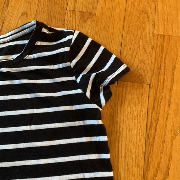 Old Navy Softest Tee youth Large Black/White - Picture 3 of 5